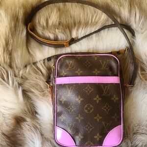 Louis Vuitton Pink Danube Bag